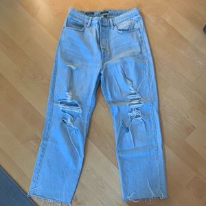 Highest Rise Straight Jeans